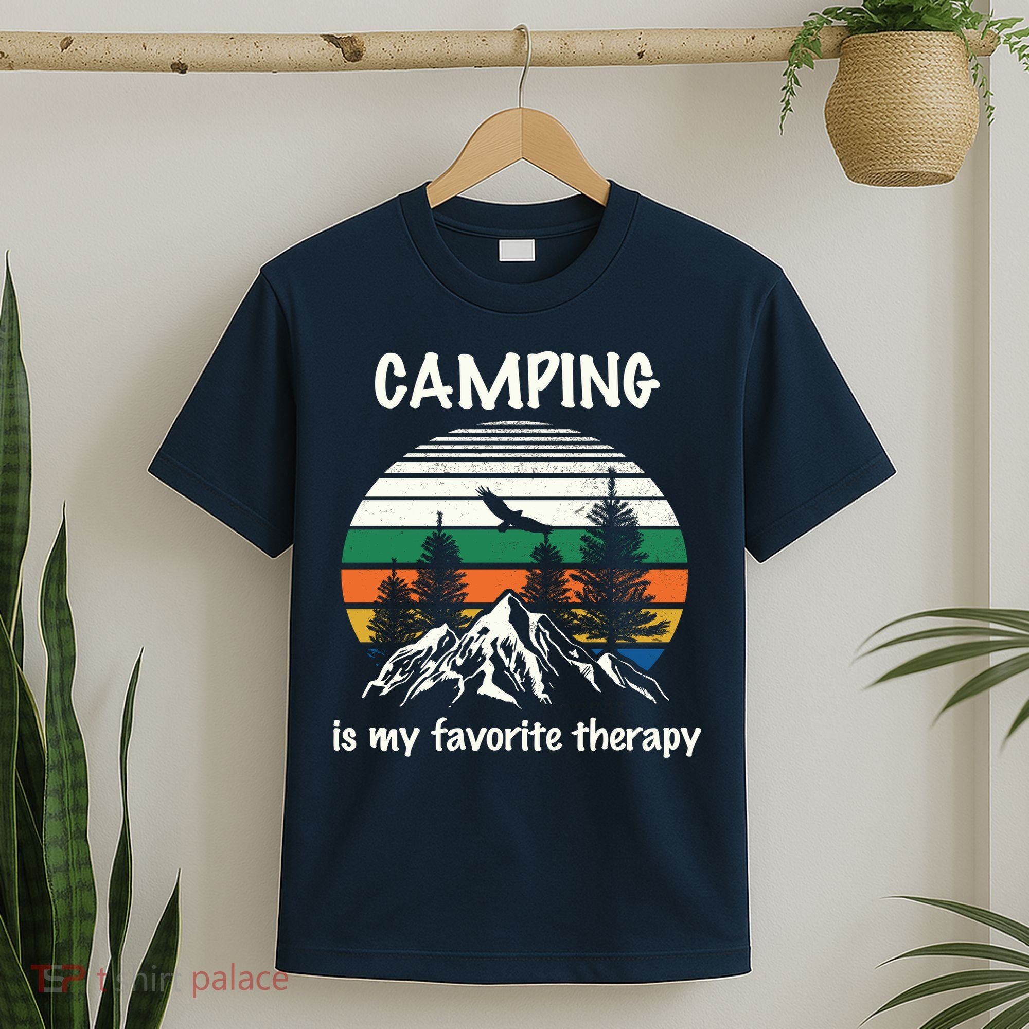 Camping Is My Therapy T-Shirt