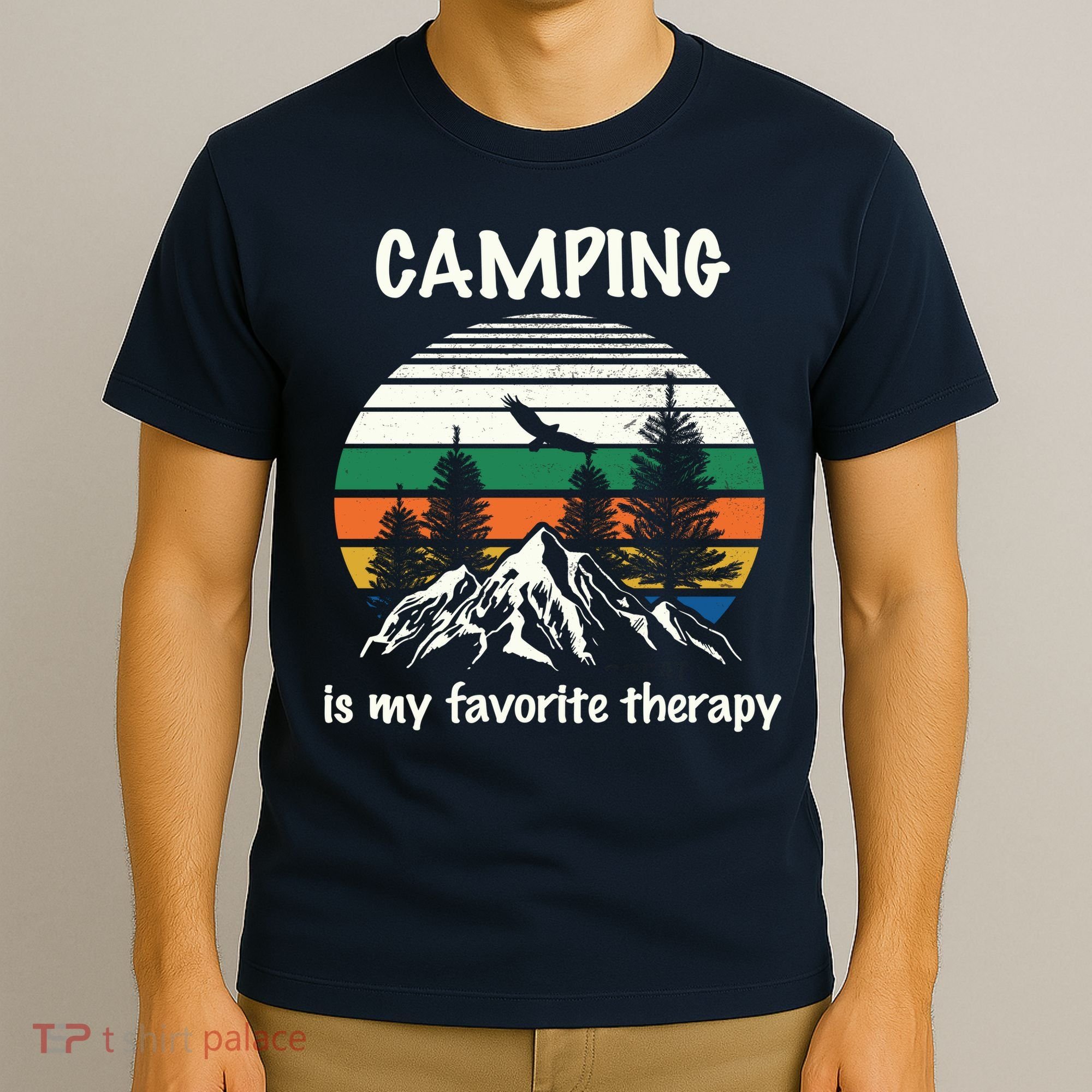 Camping Is My Therapy T-Shirt