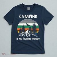 Camping Is My Therapy T-Shirt thumb 5