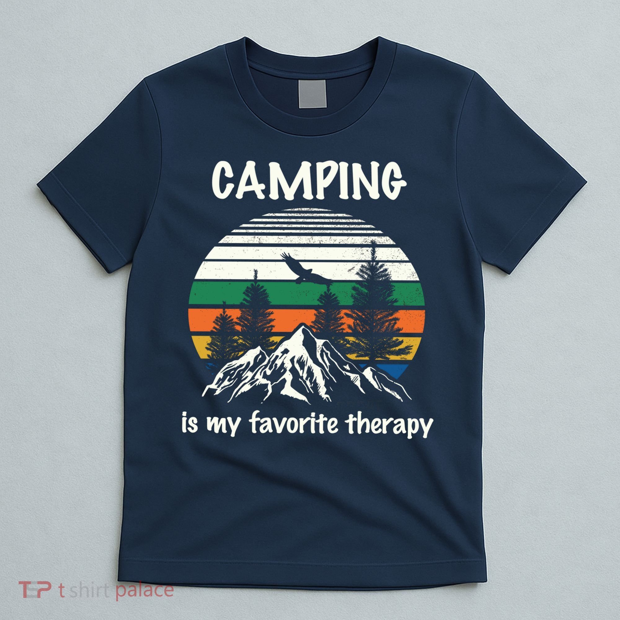 Camping Is My Therapy T-Shirt