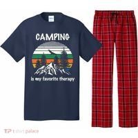 Camping Is My Therapy Pajama Set thumb 0