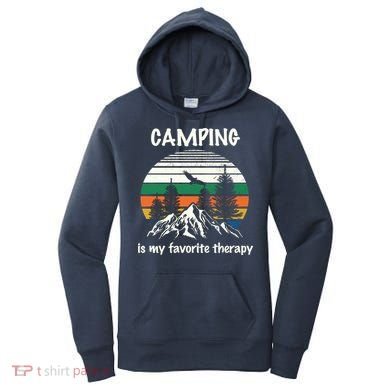 Camping Is My Therapy Women's Hoodie