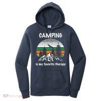 Camping Is My Therapy Women's Hoodie thumb 0