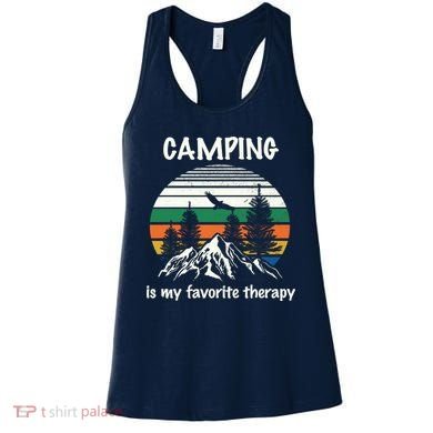 Camping Is My Therapy Women's Tank Top