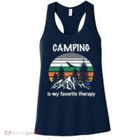 Camping Is My Therapy Women's Tank Top thumb 0