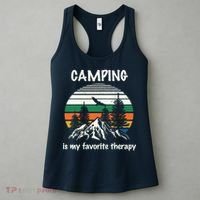 Camping Is My Therapy Women's Tank Top thumb 3