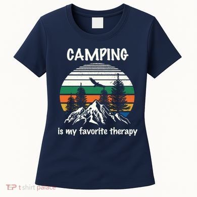 Camping Is My Therapy Women's T-Shirt