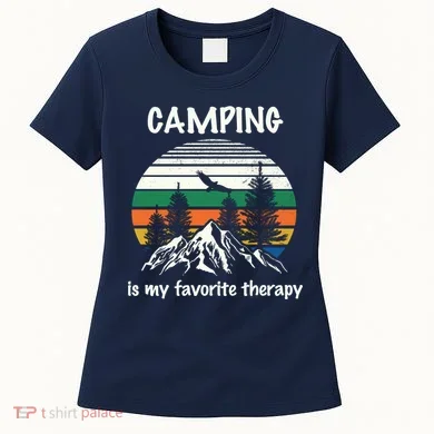 Camping Is My Therapy Women's T-Shirt