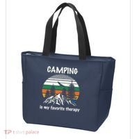 Camping Is My Therapy Tote Bag thumb 3