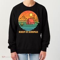 Camping Keep It Simple Women's Sweatshirt thumb 0