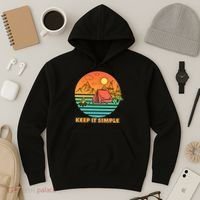 Camping Keep It Simple Hoodie thumb 3