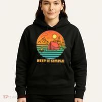 Camping Keep It Simple Hoodie thumb 5