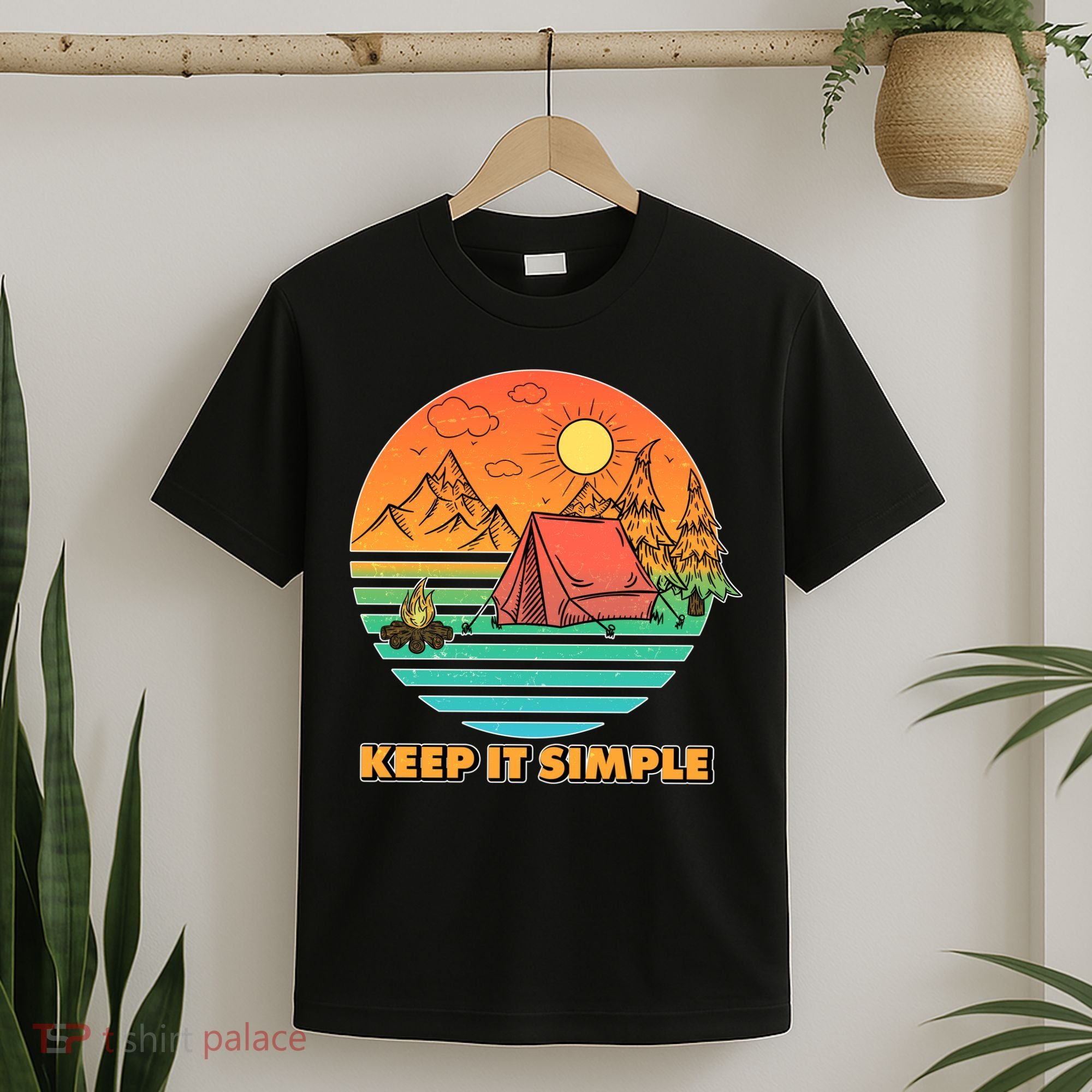 Camping Keep It Simple T-Shirt