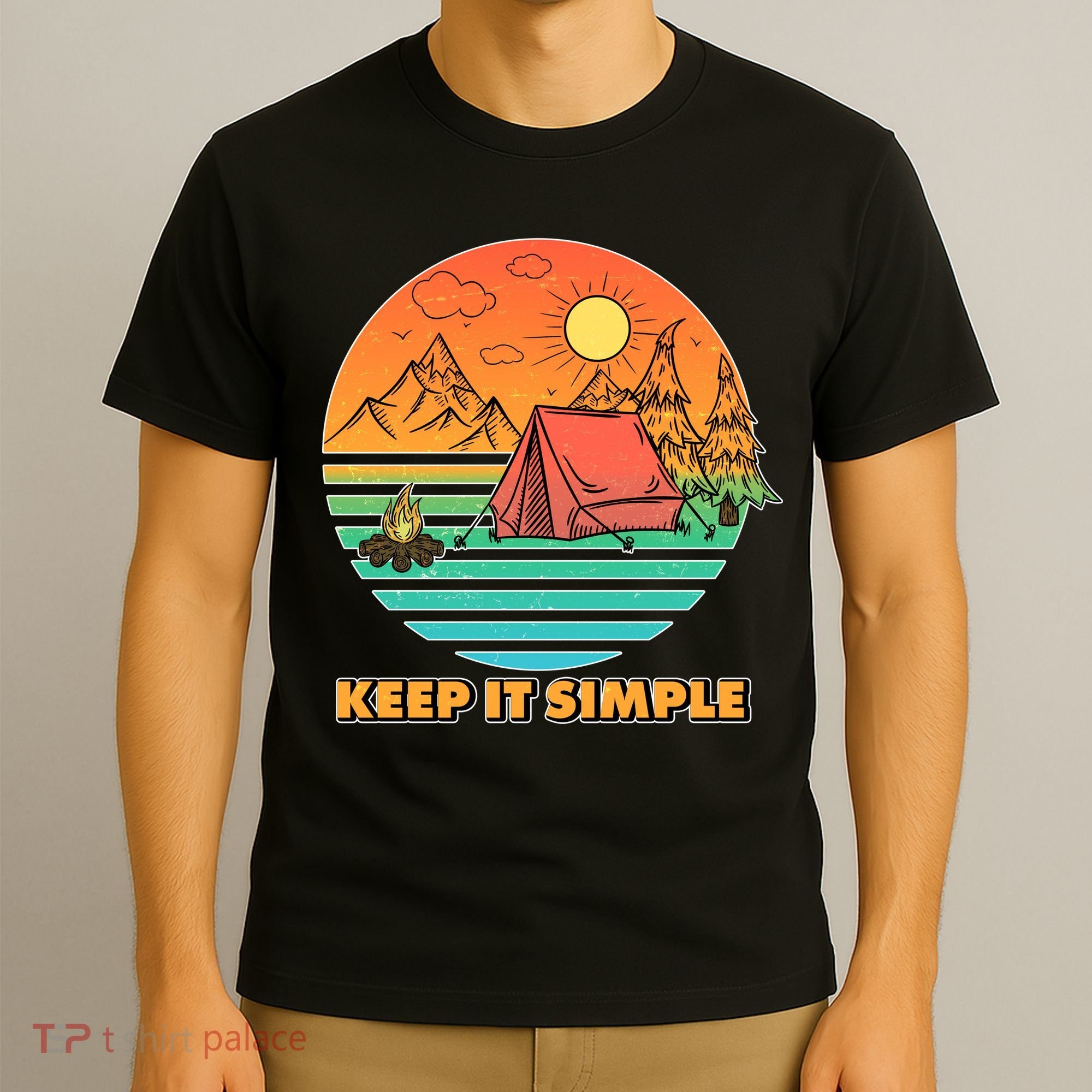 Camping Keep It Simple T-Shirt