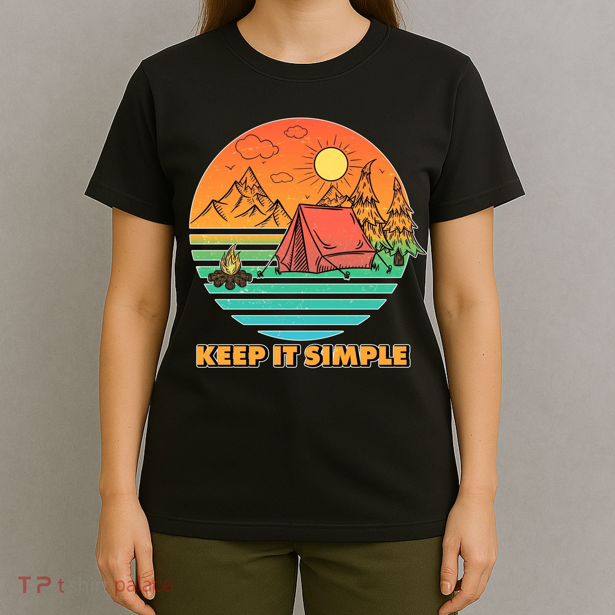 Camping Keep It Simple T-Shirt