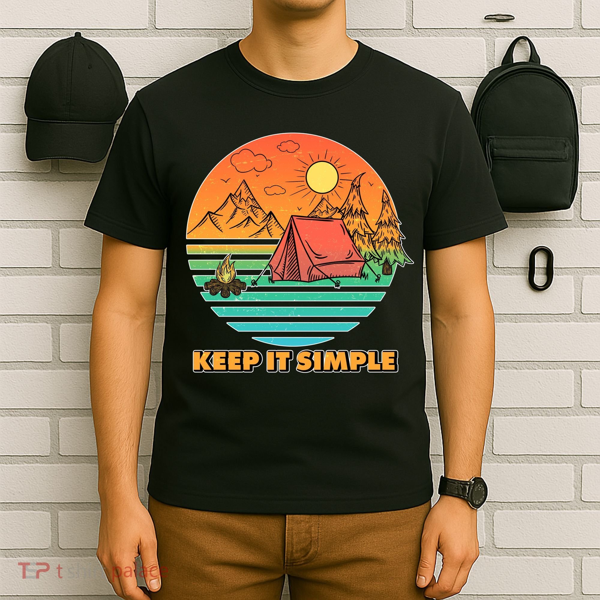 Camping Keep It Simple T-Shirt