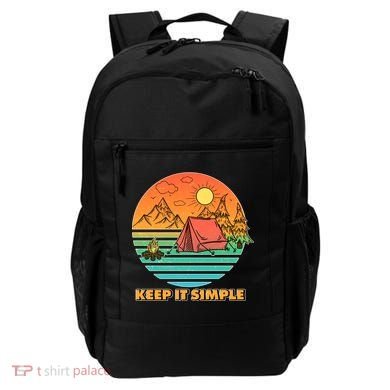 Camping Keep It Simple Backpack