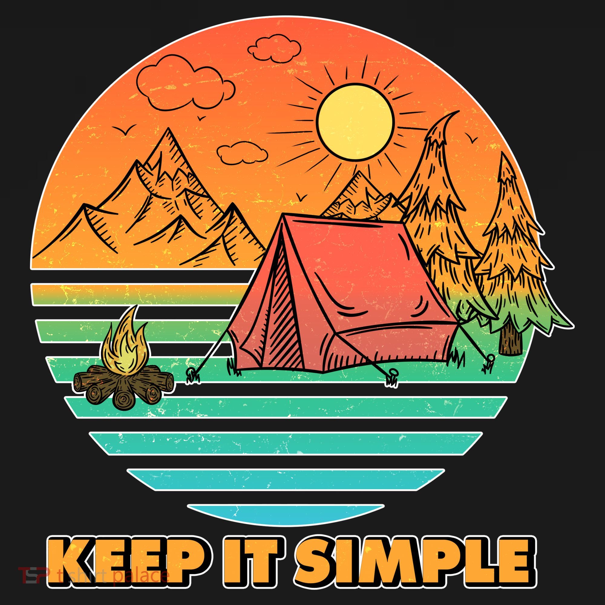 Camping Keep It Simple Polo