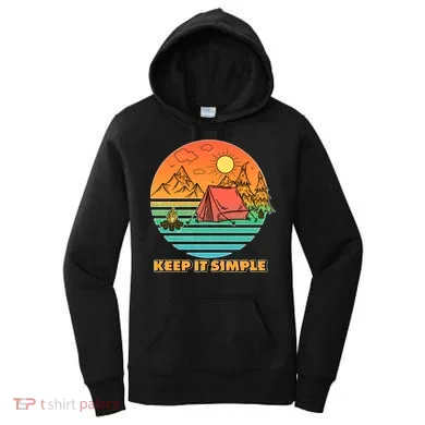 Camping Keep It Simple Women's Hoodie