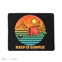 Camping Keep It Simple Mousepad thumb 0