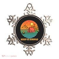 Camping Keep It Simple Ornament thumb 0