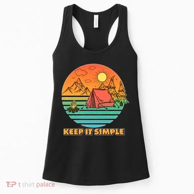Camping Keep It Simple Women's Tank Top