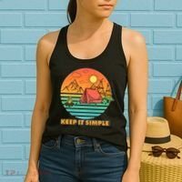 Camping Keep It Simple Women's Tank Top thumb 2