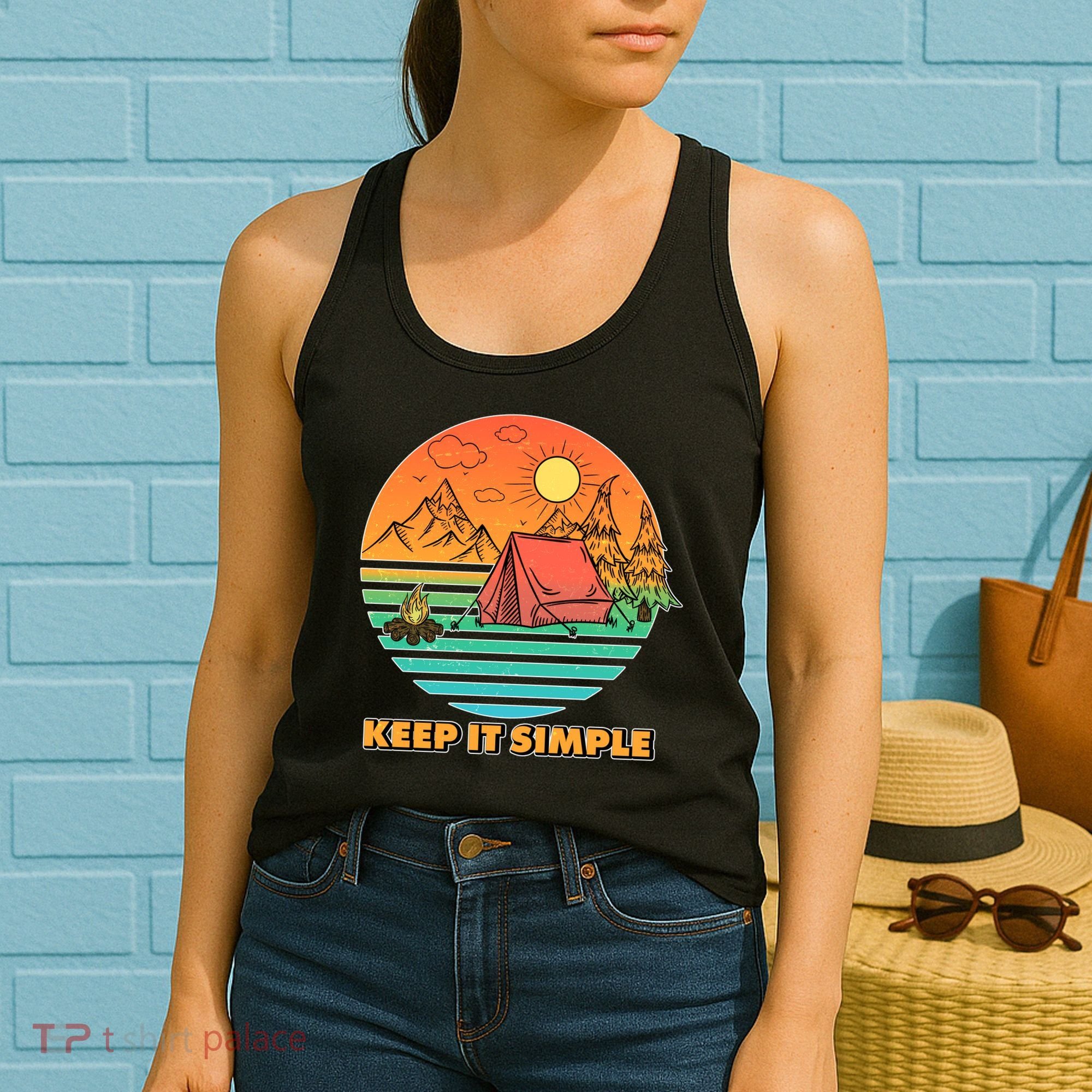 Camping Keep It Simple Women's Tank Top