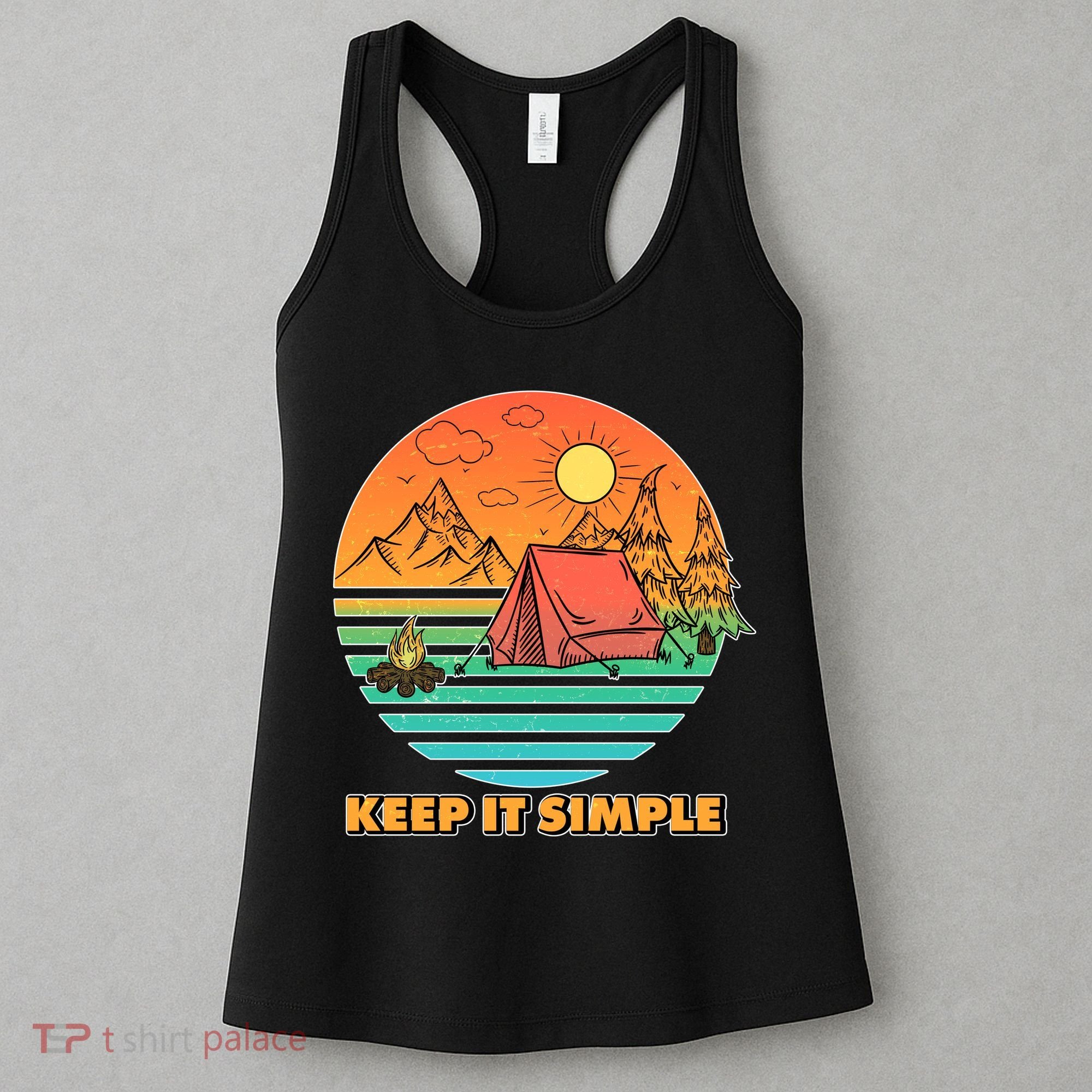 Camping Keep It Simple Women's Tank Top