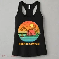 Camping Keep It Simple Women's Tank Top thumb 3
