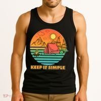 Camping Keep It Simple Tank Top thumb 3