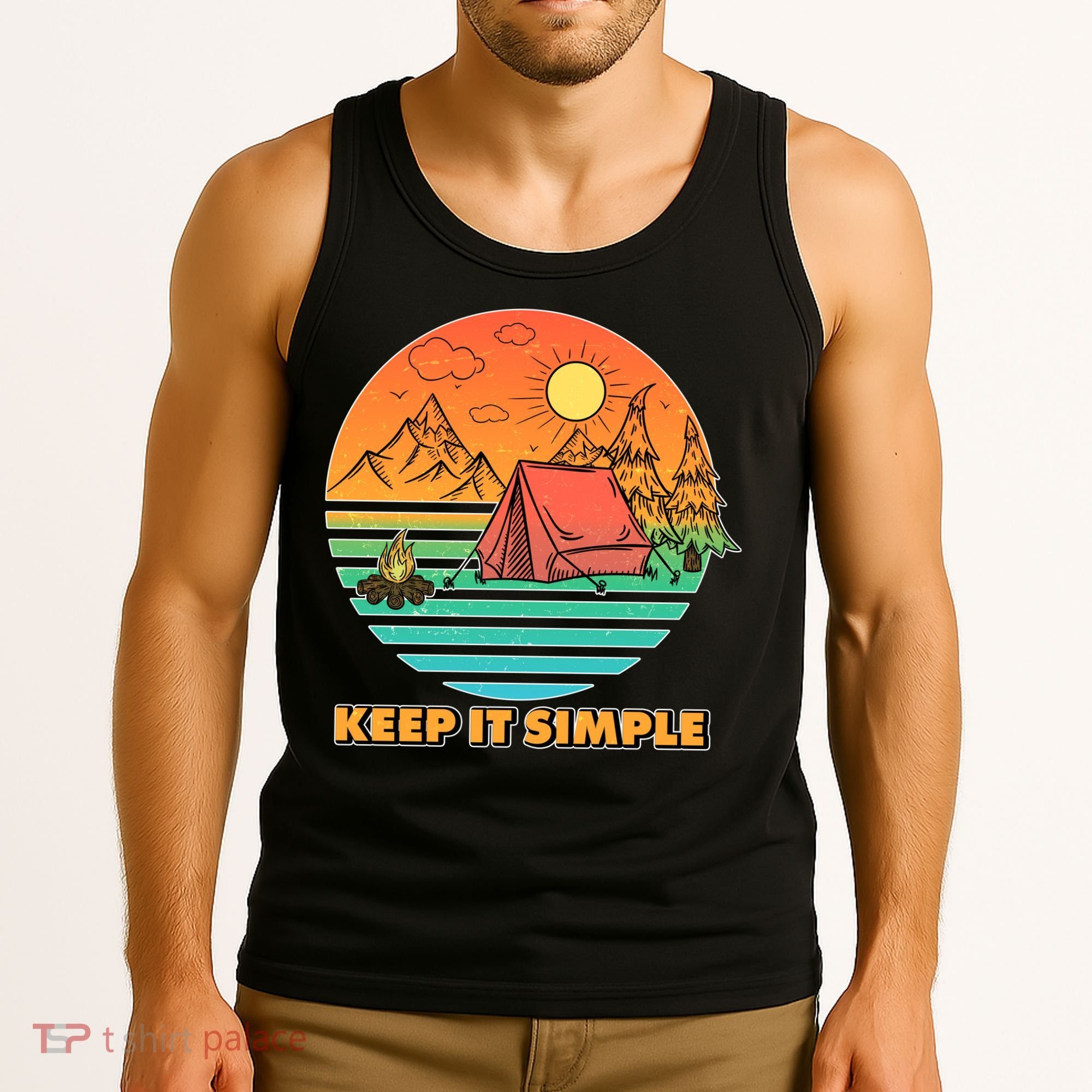 Camping Keep It Simple Tank Top
