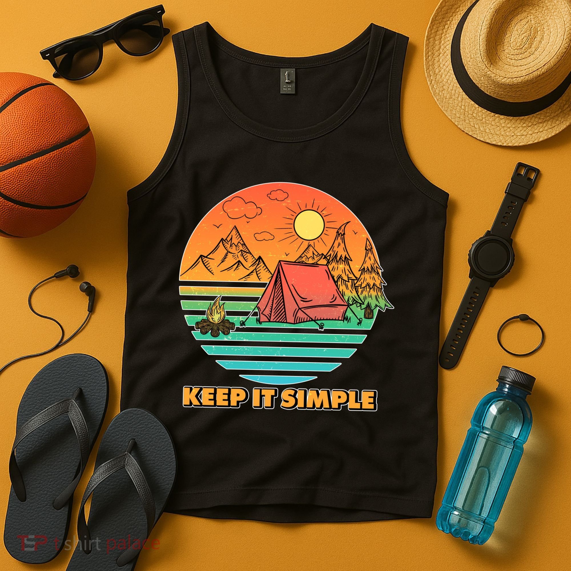 Camping Keep It Simple Tank Top