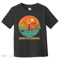 Camping Keep It Simple Toddler T-Shirt thumb 0