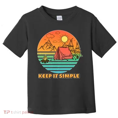 Camping Keep It Simple Toddler T-Shirt