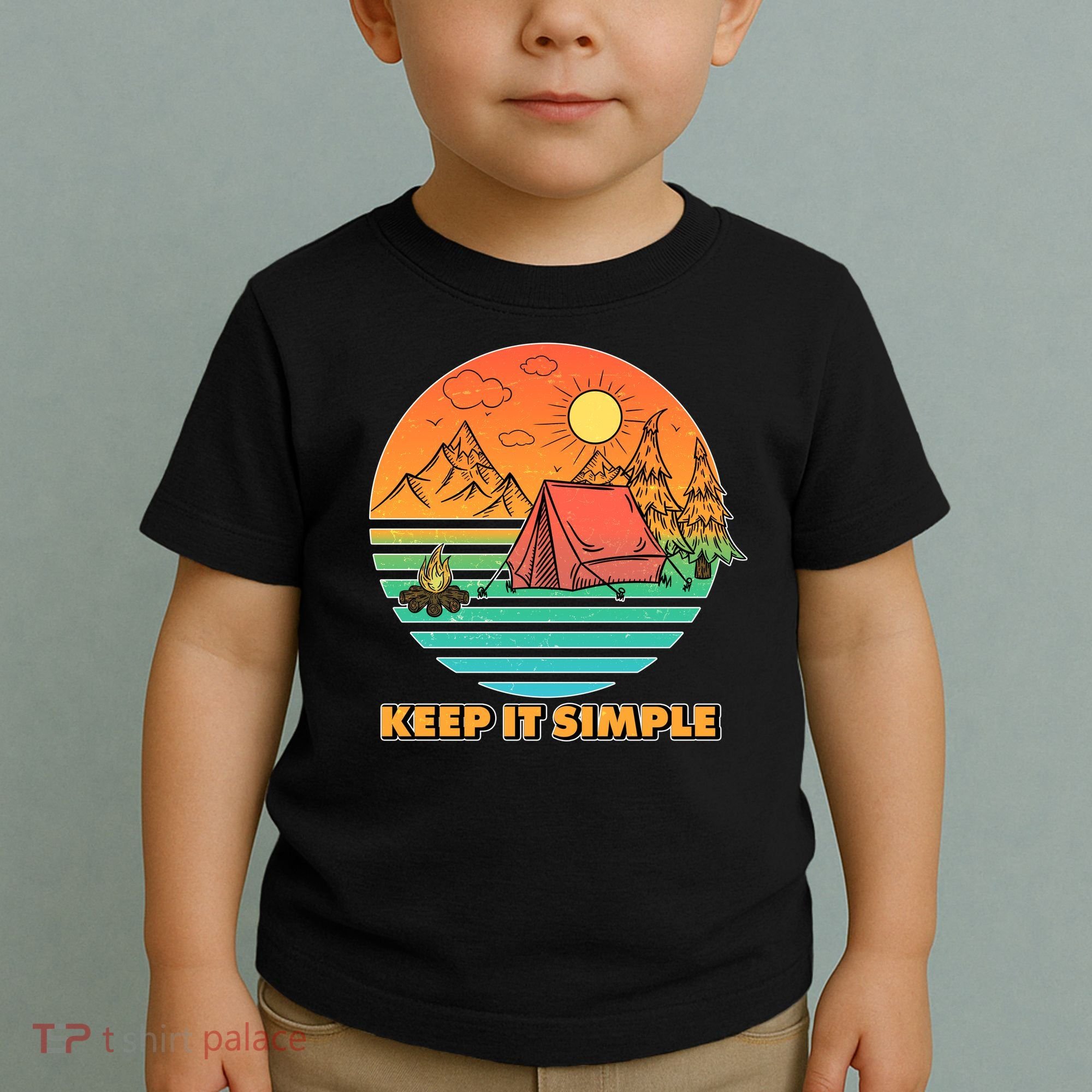 Camping Keep It Simple Toddler T-Shirt