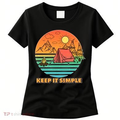 Camping Keep It Simple Women's T-Shirt