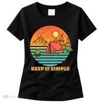 Camping Keep It Simple Women's T-Shirt thumb 0