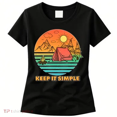 Camping Keep It Simple Women's T-Shirt