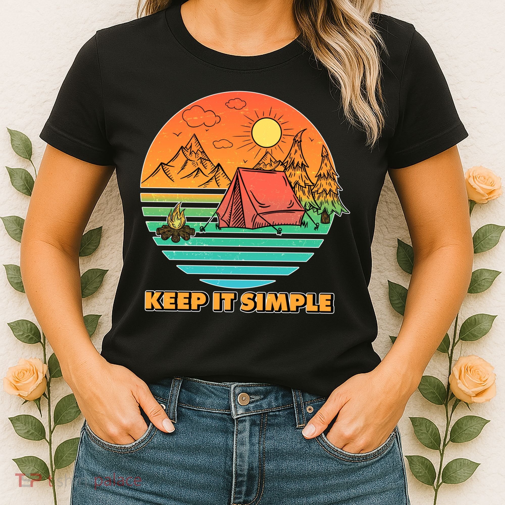 Camping Keep It Simple Women's T-Shirt