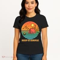 Camping Keep It Simple Women's T-Shirt thumb 4