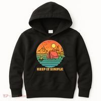 Camping Keep It Simple Kids Hoodie thumb 0