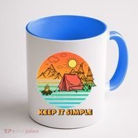 Camping Keep It Simple Coffee Mug thumb 1