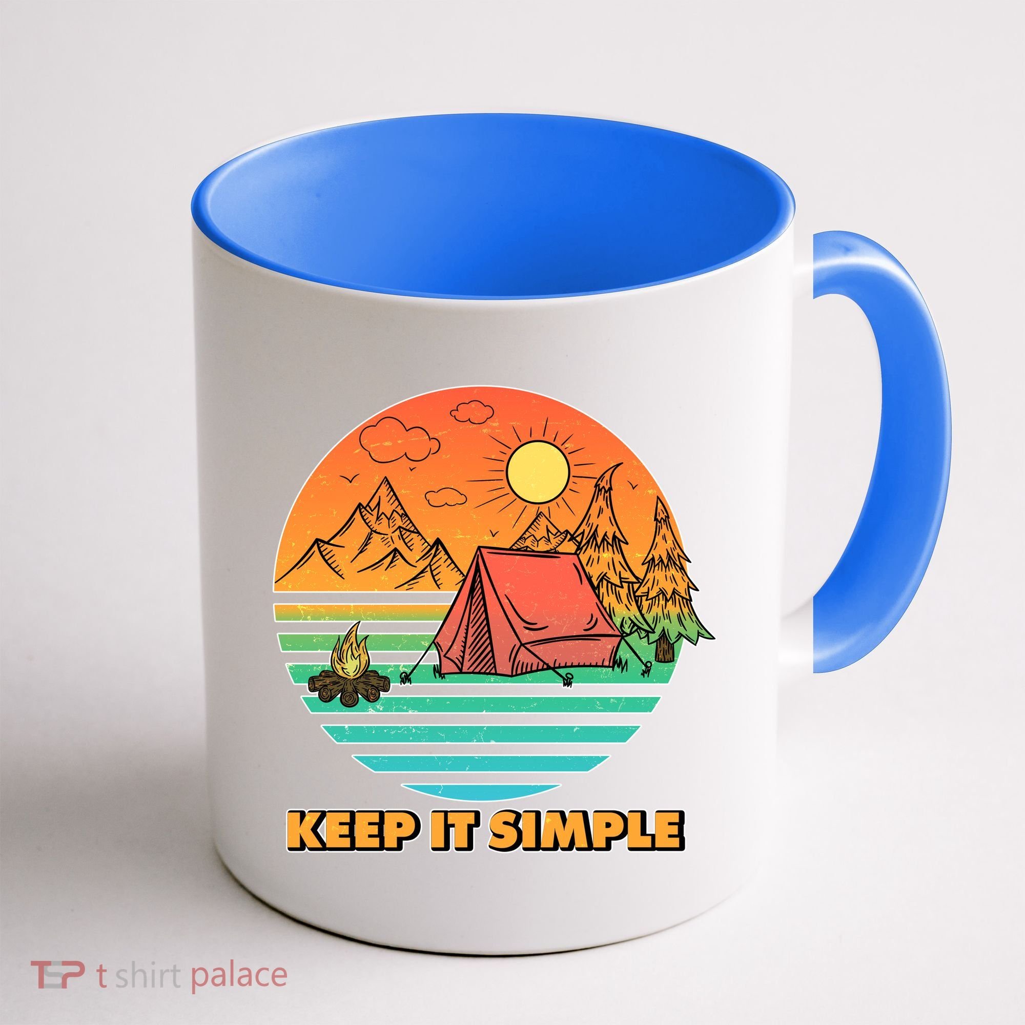 Camping Keep It Simple Coffee Mug