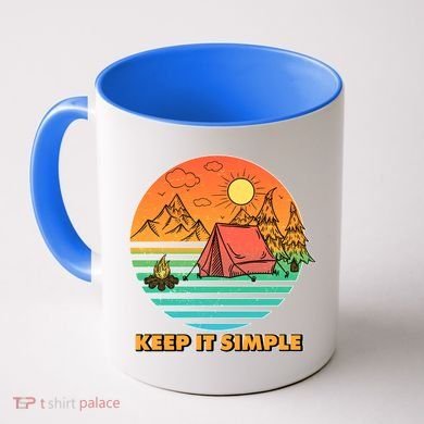 Camping Keep It Simple Coffee Mug