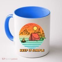 Camping Keep It Simple Coffee Mug thumb 0