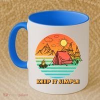 Camping Keep It Simple Coffee Mug thumb 2
