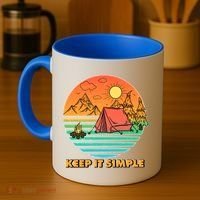 Camping Keep It Simple Coffee Mug thumb 4