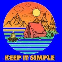 Camping Keep It Simple Coffee Mug thumb 5