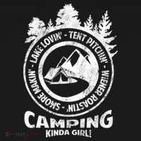 Camping Kinda Girl Hoodie thumb 2